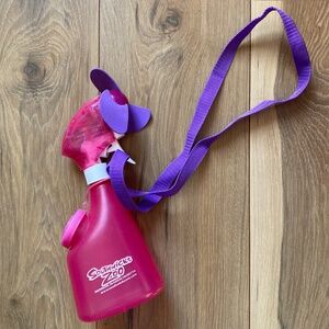 Water spray fan